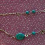 Turquoise Gemstones Necklace